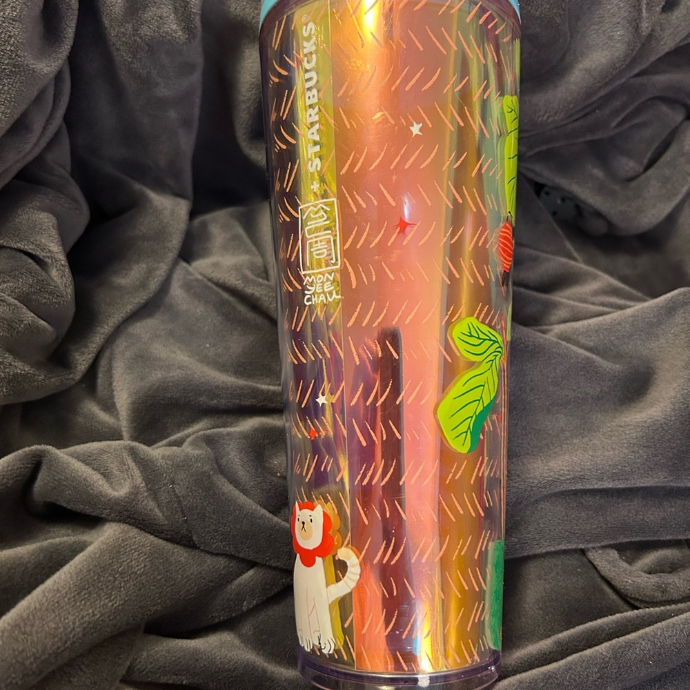 STARBUCKS MON YEE CHAU Christmas Tumbler NWT - Picture 2 of 2